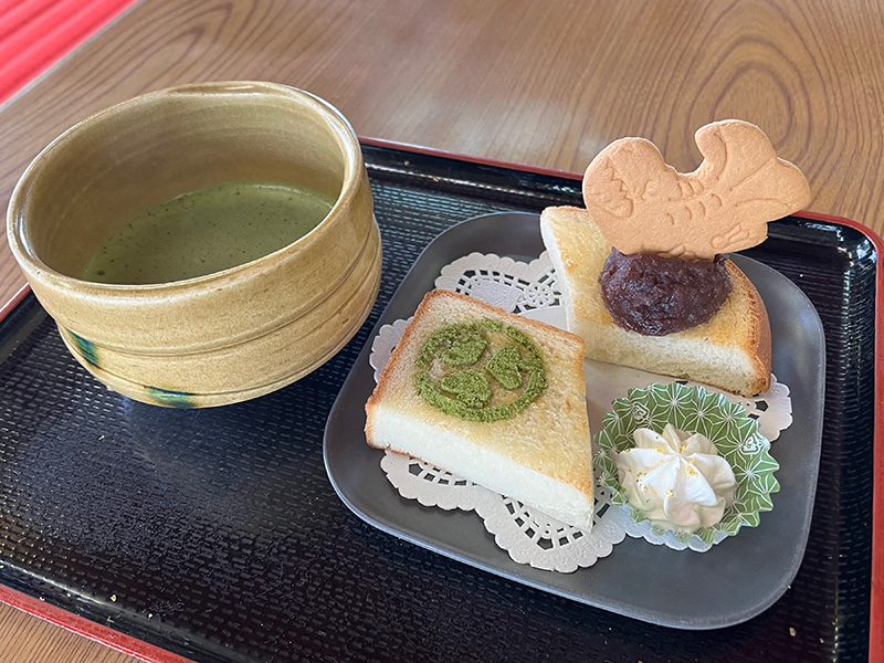 二の丸茶亭の料理の写真