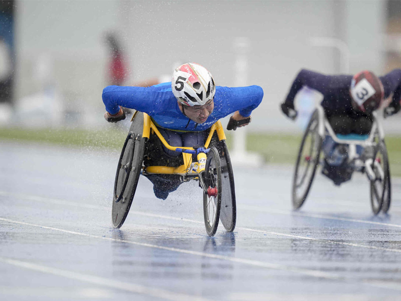 パラ陸上競技の様子2