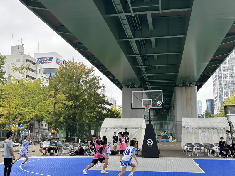 3×3バスケットボールの競技の様子2