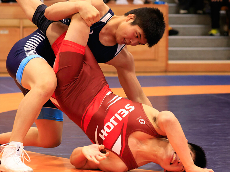 レスリング(フリースタイル/グレコローマン)の競技の様子2