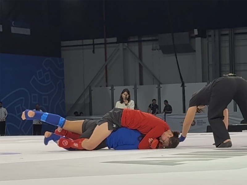 コンバットスポーツ(総合格闘技=MMA)の競技の様子2