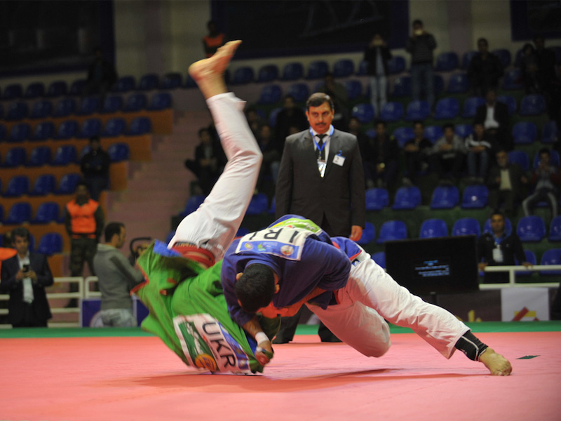 コンバットスポーツ(クラッシュ)の競技の様子1