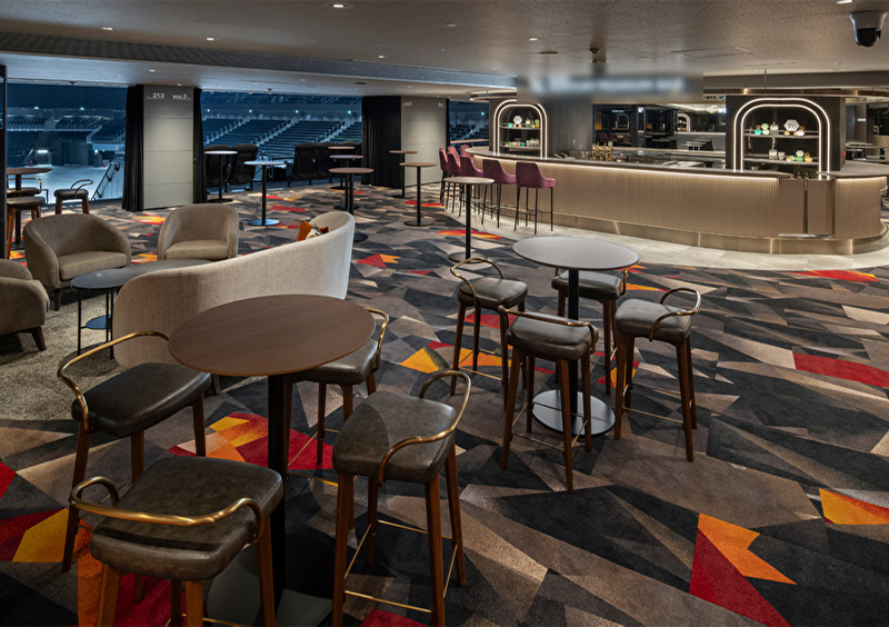 愛知国際アリーナのラウンジの写真