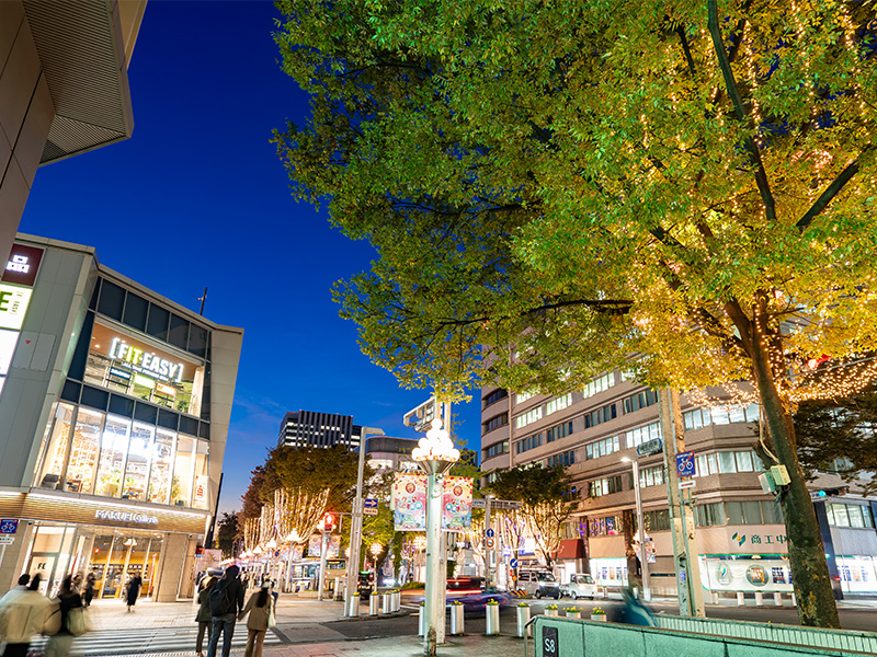 名古屋の街の写真