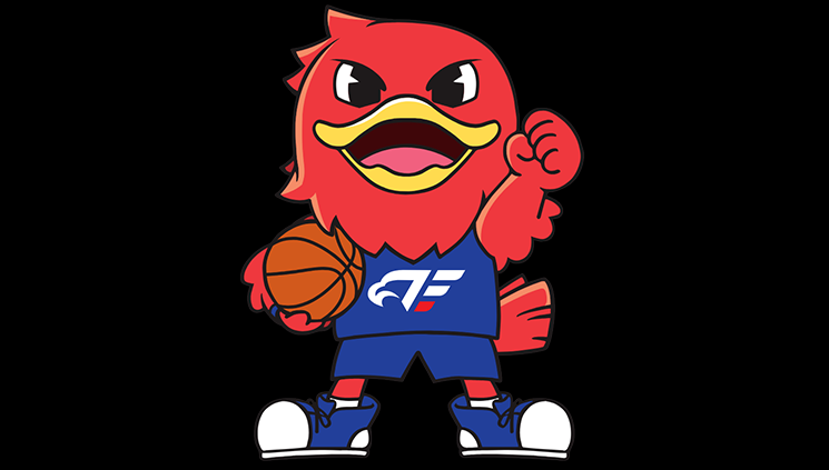 ファイティングイーグルス名古屋のマスコットキャラクター：リードくん