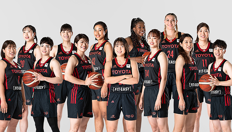 トヨタ自動車アンテロープスの選手の集合写真