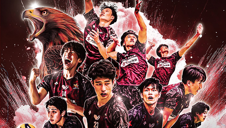 大同特殊鋼知多レッドスターの選手がそれぞれプレーしている様子