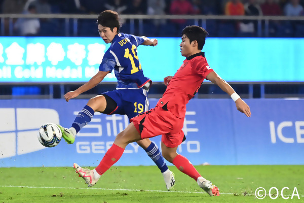 サッカーの競技風景