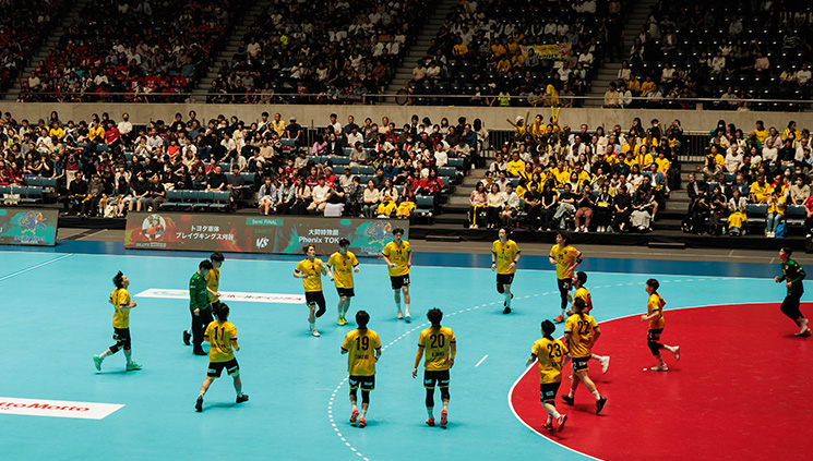 大同特殊鋼Phenix TOKAIの試合風景