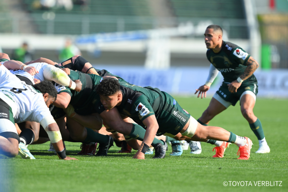 トヨタヴェルブリッツの試合風景