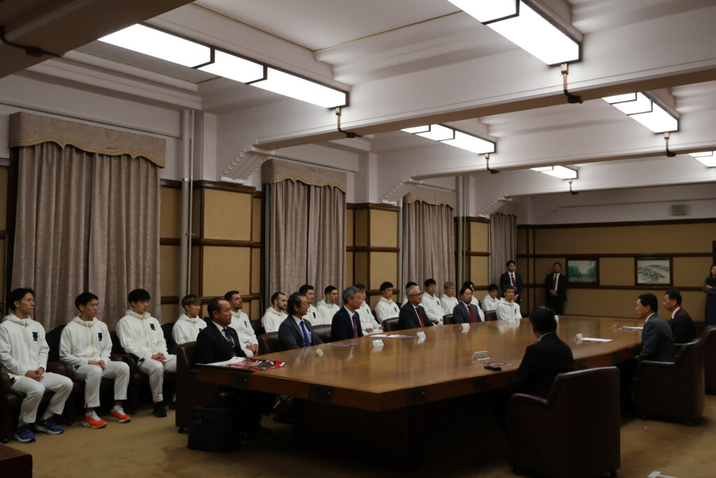 お話をしている様子